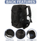 Factory Customized Outdoor Tactical Style Camouflage Large Capacity Skiing Boots Backpack
