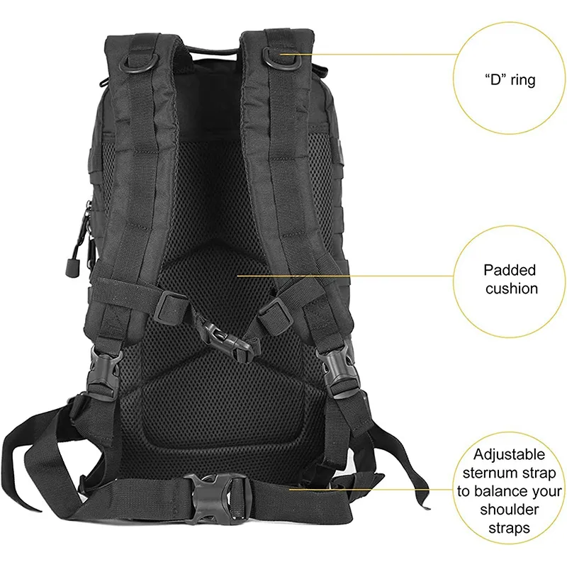 Factory Outdoor Waterproof Oxford Backpack Multifunctional and Large Capacity Tactical Backpacks