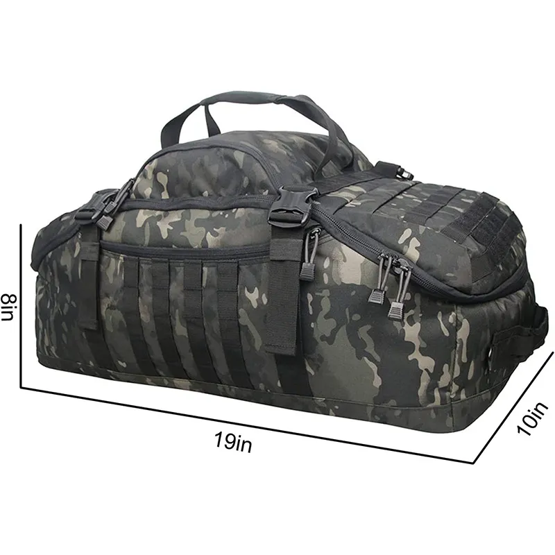 Factory Customized Camouflage Tactical Travel Luggage Bag