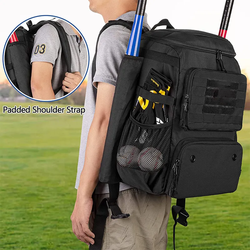 Customized Outdoor Hockey Backpack Baseball and Softball Backpack