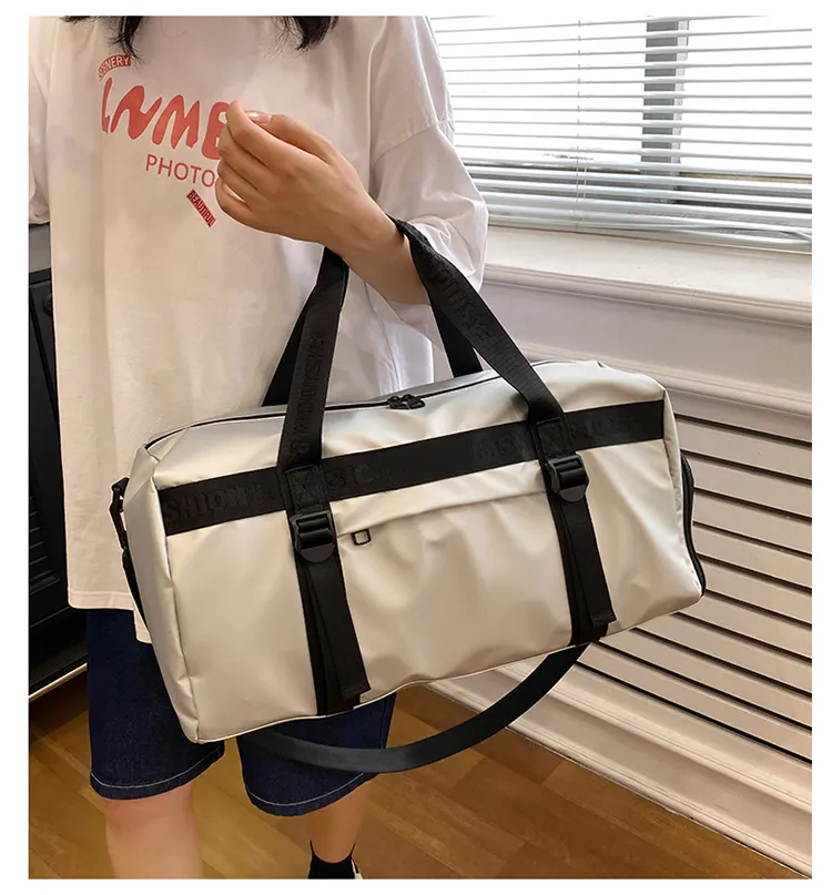 Large Capacity Travel Bag Dry and Wet Separation Portable Storage Fitness Bag