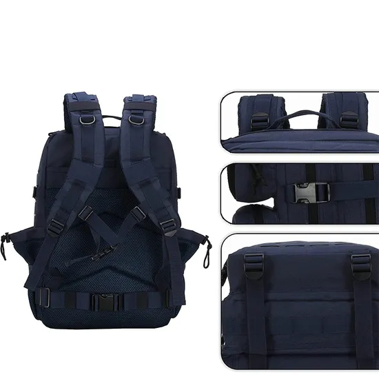 Customized Tactical Backpack Waterproof Oxford Cloth Belt Outdoor Hiking Backpack