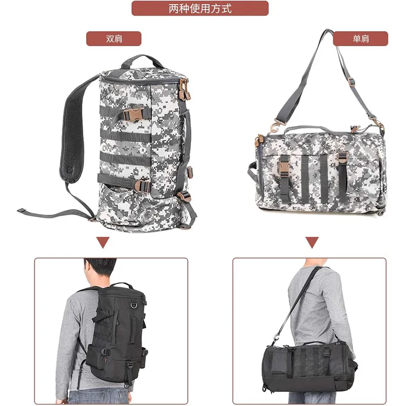 Factory Customized Tactical Style Backpack Travel Bag Camping Backpack