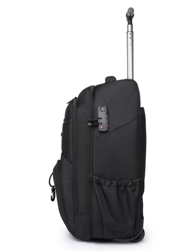 Men Wholesale Customized Wheel Trolley Travel Bag Backpack Backpack Bag School Backpack Travel Backpack Laptop Backpack