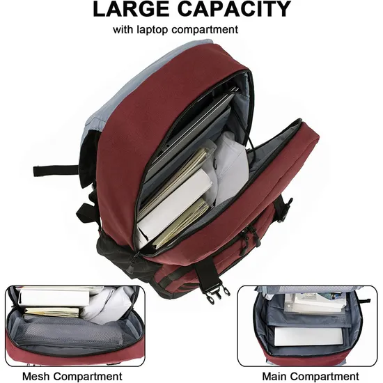 Travel Tactical Laptop Leisure Backpack 17 Inch Laptop Bag