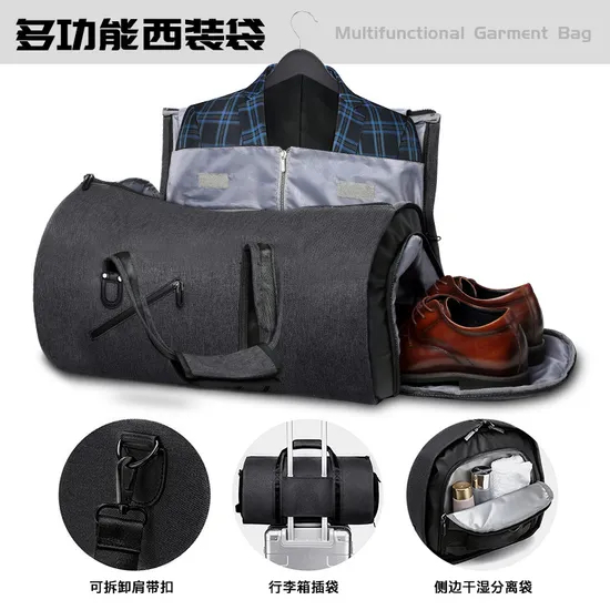 New Mens Suit Travel Bag Portable Storage Foldable Business Luggage Bag