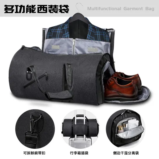 New Mens Suit Travel Bag Portable Storage Foldable Business Luggage Bag