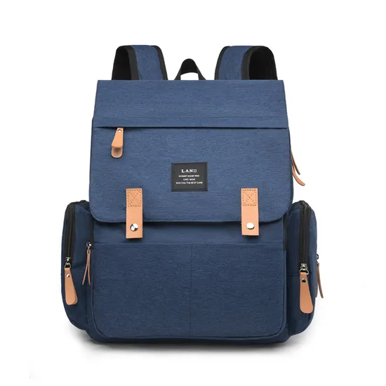 Mommy Bag Genuine Leather Mother and Baby Backpack