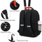 Factory Wholesale Training Tennis Backpacks with Insulate Shoe Bags Badminton Racket Bag