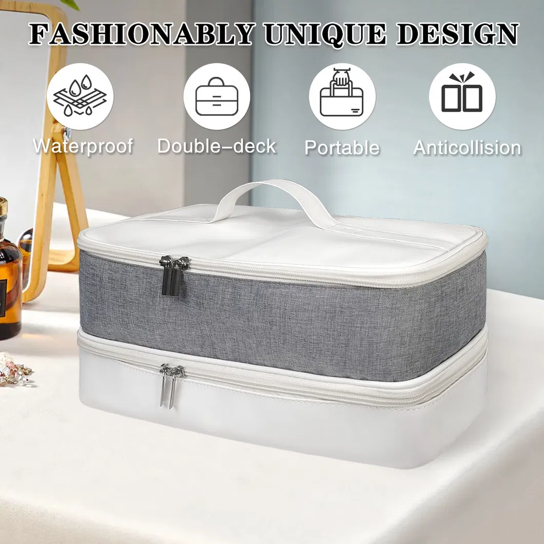 Hair Dryer Storage Bag Curling Stick Travel Handbag