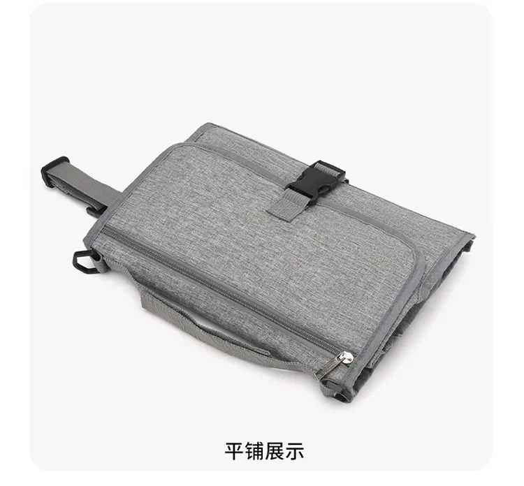 Baby Convenient Diaper Bag Changing Diaper Storage Bag One Shoulder Folding Mommy Bag