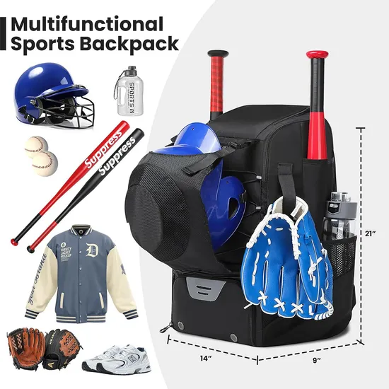 Wholesale New Outdoor Baseball Training Equipment Backapck