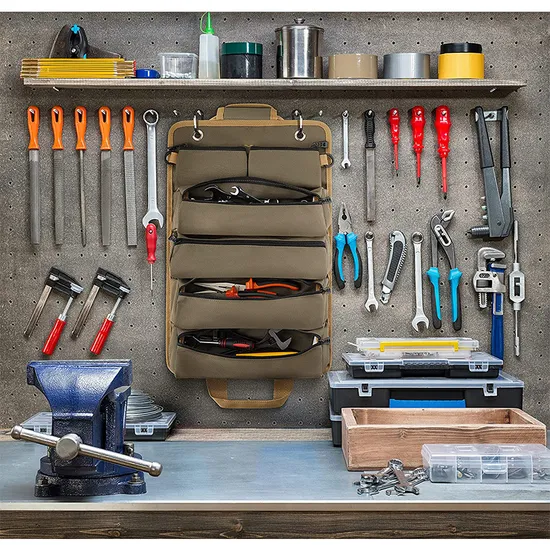 High Quality Wear-Resistant and Lightweight Tool Storage Roll Bag Tool Storage Handbag