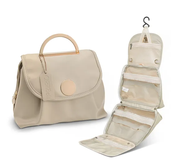 Toilet Bag with Dry and Wet Separation Large Capacity Makeup Portable Waterproof Hand Bag