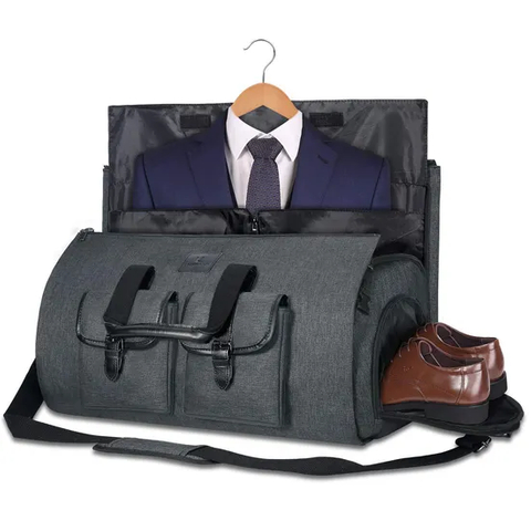 Luggage Bag Business Travel Suit Bag Mens Waterproof Handheld Crossbody Foldable Travel Bag