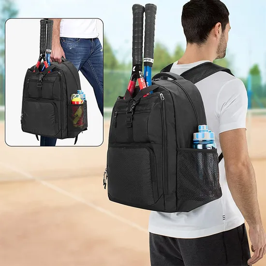 Factory Customized Tennis Bag Can Hold 2 Rackets Tennis Backpack Sports Backpack