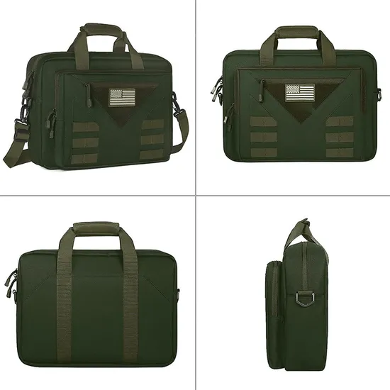 Tactical Laptop Tote Computer Bag 15 Inch Multifunctional Computer Bag