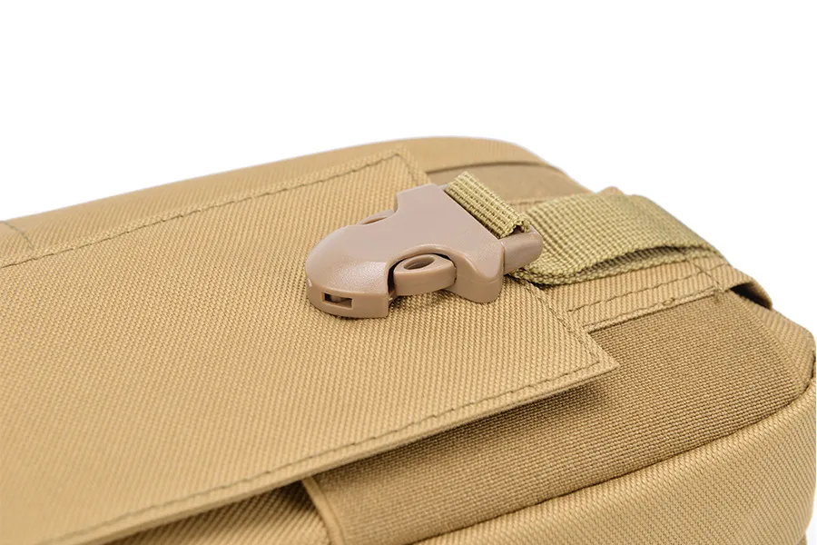 Outdoor Sports Hanging 7-Inch Belt Mountaineering Waist Bag Mobile Phone One Shoulder Tactical Crossbody Bag