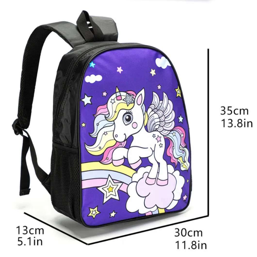 2024 New Student School Bag 3-Piece Set Primary School Anime Backpack Cartoon Backpack