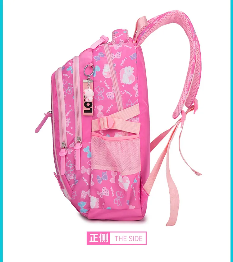 Large Capacity Waterproof Lightweight Backpack Set for Primary and Secondary School Students