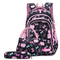 Large Capacity Waterproof Lightweight Backpack Set for Primary and Secondary School Students
