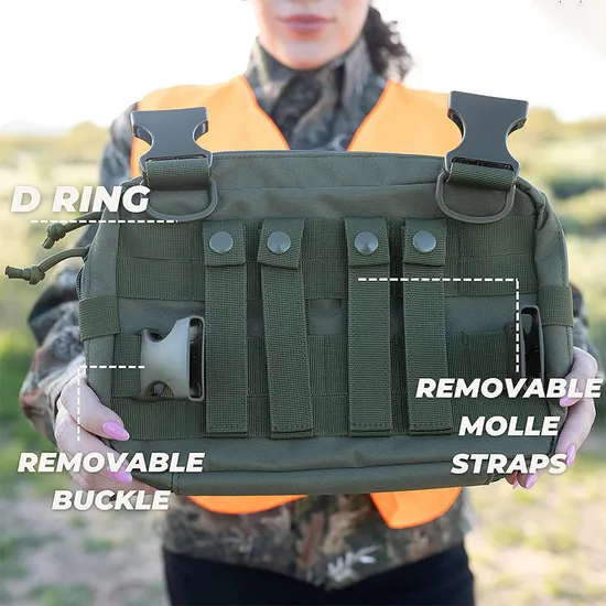 Factory Tactical Style Camo Chest Bag Multi Functional Storage Fantasy Bag