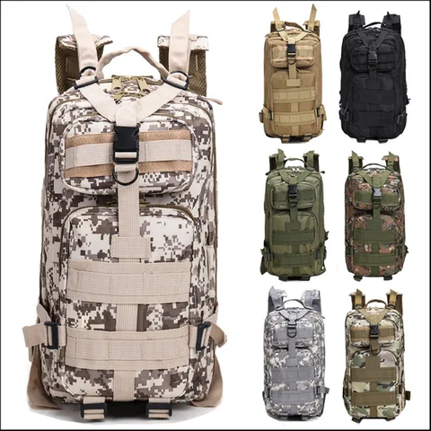 Multi Functional Camouflage Tactical Backpack Hiking Backpack