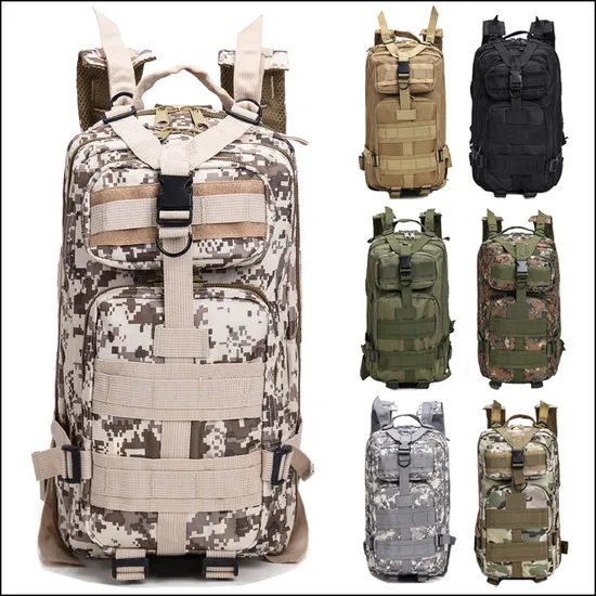 Multi Functional Camouflage Tactical Backpack Hiking Backpack