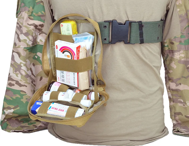 Tactical Medical Accessory Waist Bag Camouflage Multifunctional First Aid Kit