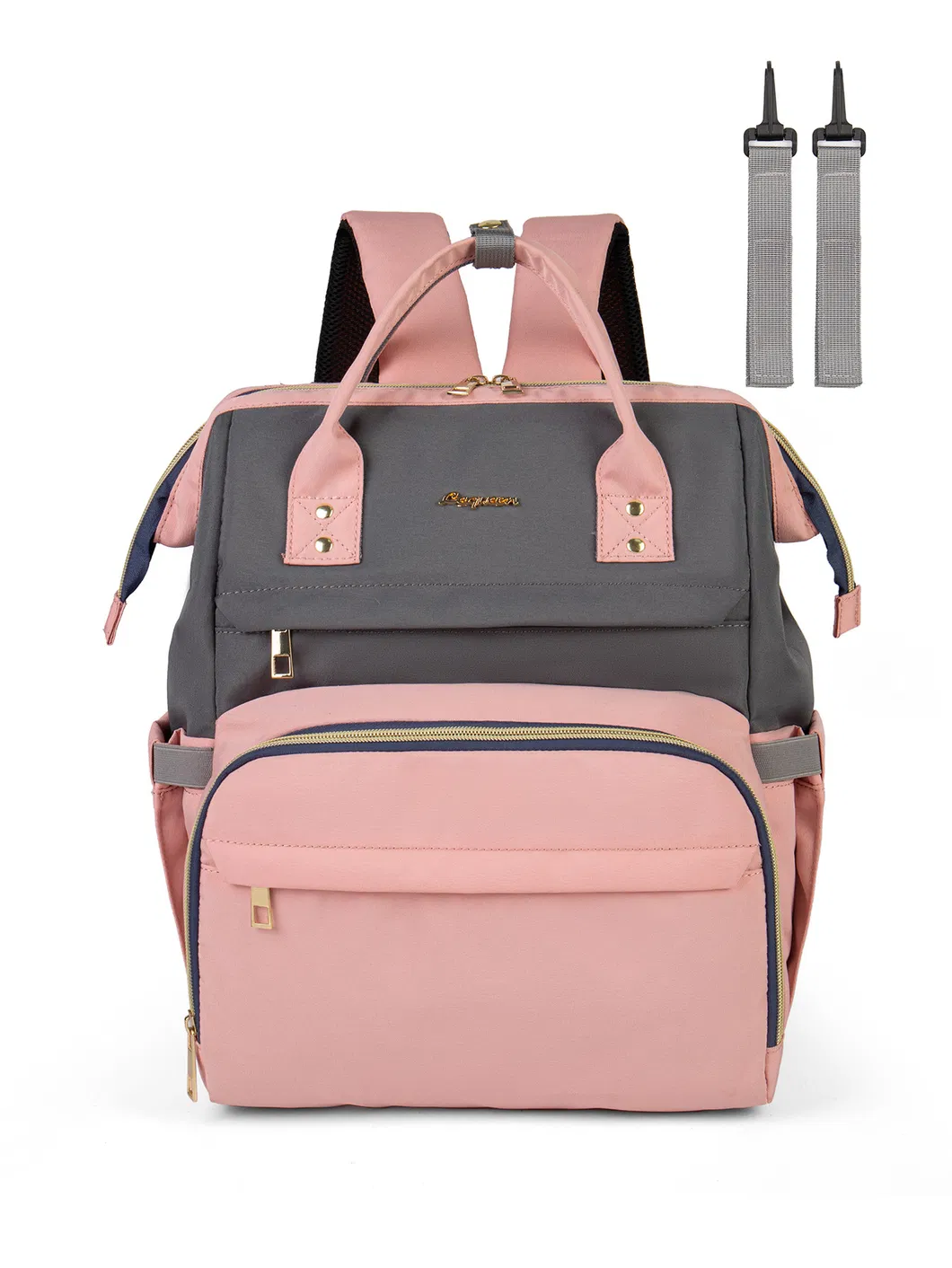 Portable Mommy Bag with Large Capacity and Multifunctional Functions for Outdoor Insulation Diaper Bag