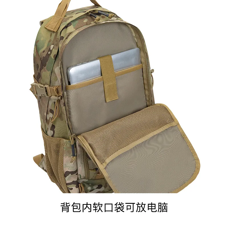 Nylon Camouflage Tactical Waterproof Medical Bag for Outdoor Mountaineering and Camping Large Capacity Medical Backpack