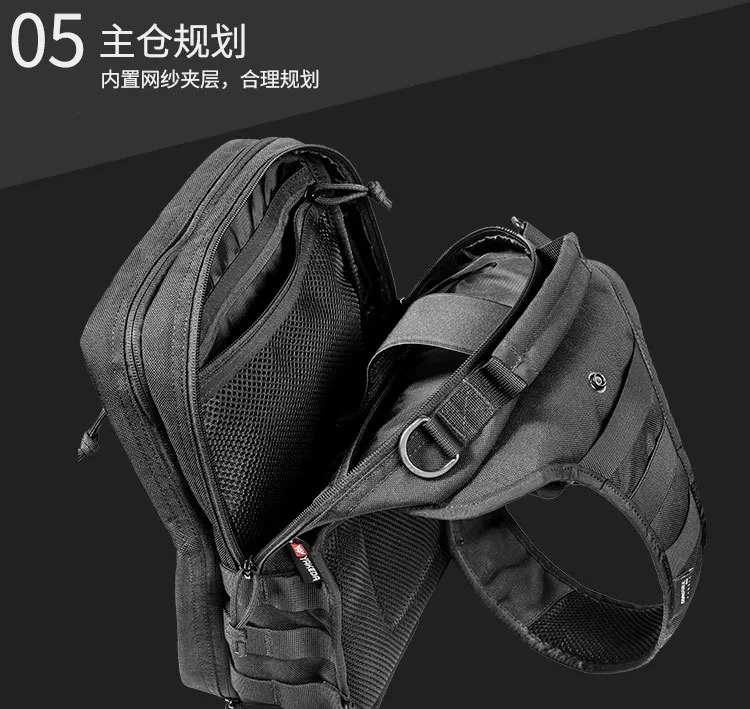 Tactical Shoulder Bag Outdoor Multi Functional Shoulder Crossbody Bag