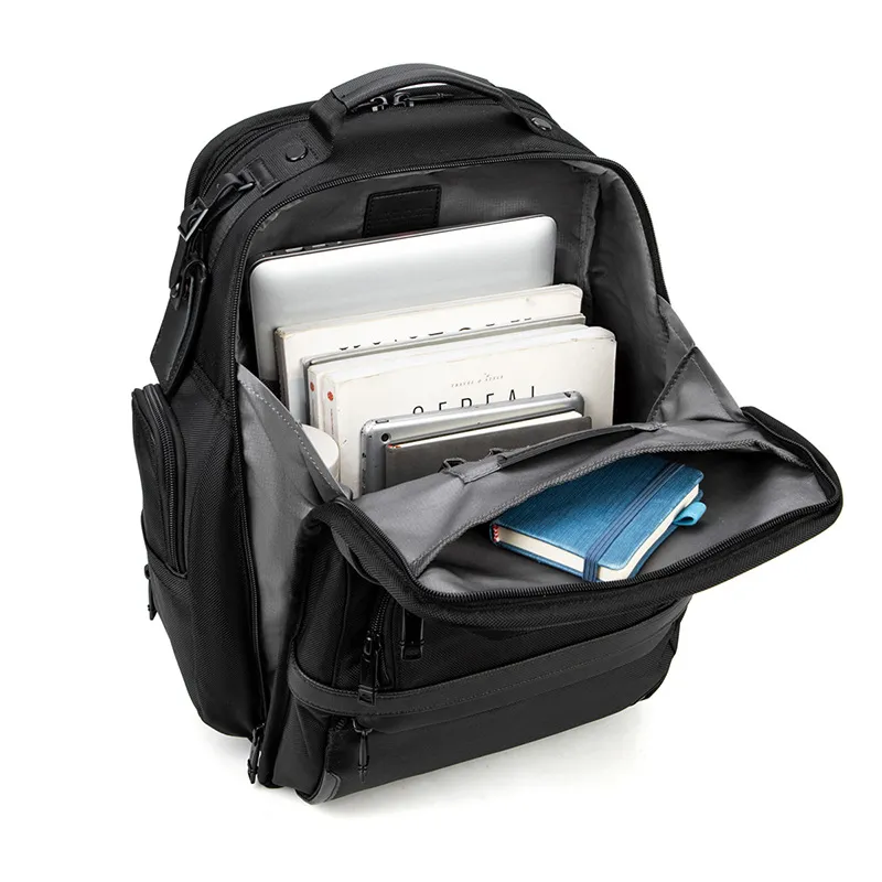 Mens Business Nylon Waterproof Computer Backpack