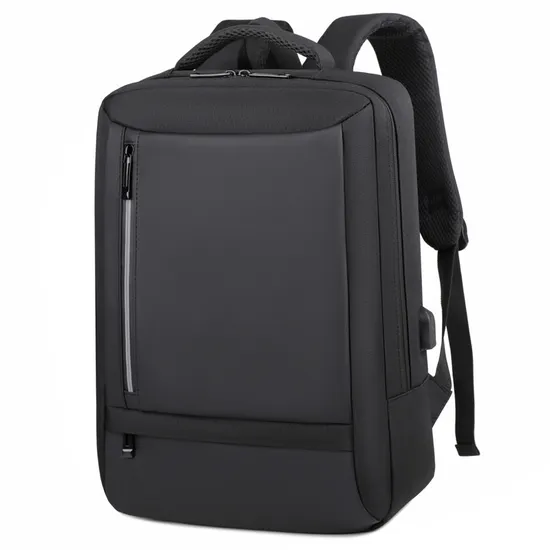 Oxford Cloth 14 Inch Computer Backpack with USB Charging Port Business Backpack