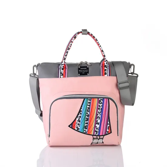 Mommy Bag Fashionable Diaper Backpack Shoulder Lightweight Crossbody Bag