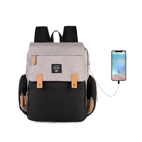 Mommy Bag Large Capacity Baby Bag Multi Functional Travel Diaper Backpack