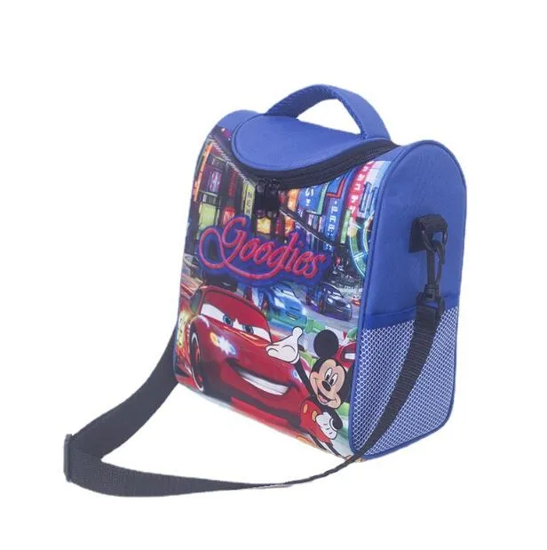 New Full Color Printing Thermal Insulation Cooler Bag Kids Lunch Box Bag Lunch Cooler Bag
