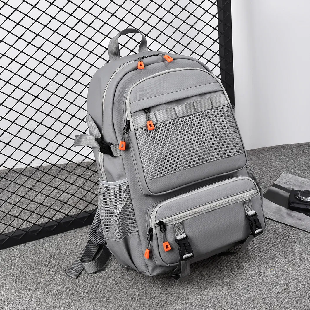 Factory Customized Oxford Cloth Men&prime;s Fashionable Large Capacity Minimalist Backpack