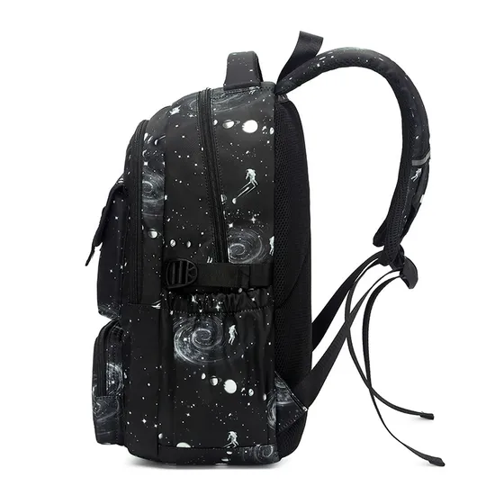Middle School Student Backpack Female Unicorn Customized Crossbody Bag Pen Bag Three Piece Set
