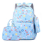 Three Piece Primary School Backpack Set Lightweight Large Capacity Backpack