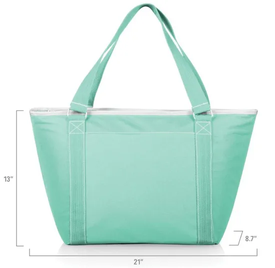 Promotional Insulated Lunch Cooler Bag, Beach Bag Picnic Reusable Lunch Bags for Women, Men, Kids Eco-Friendly Gifts Cool Bag with Zipper Water-Resistant