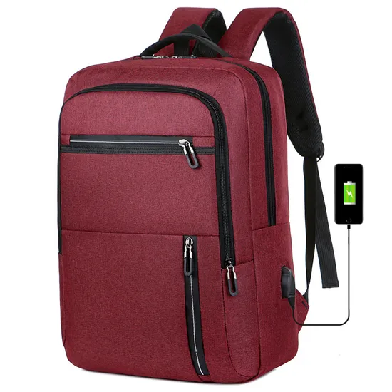 Mens Business 15.6-Inch Computer Backpack with Water Splashing Prevention Large Capacity Student Backpack