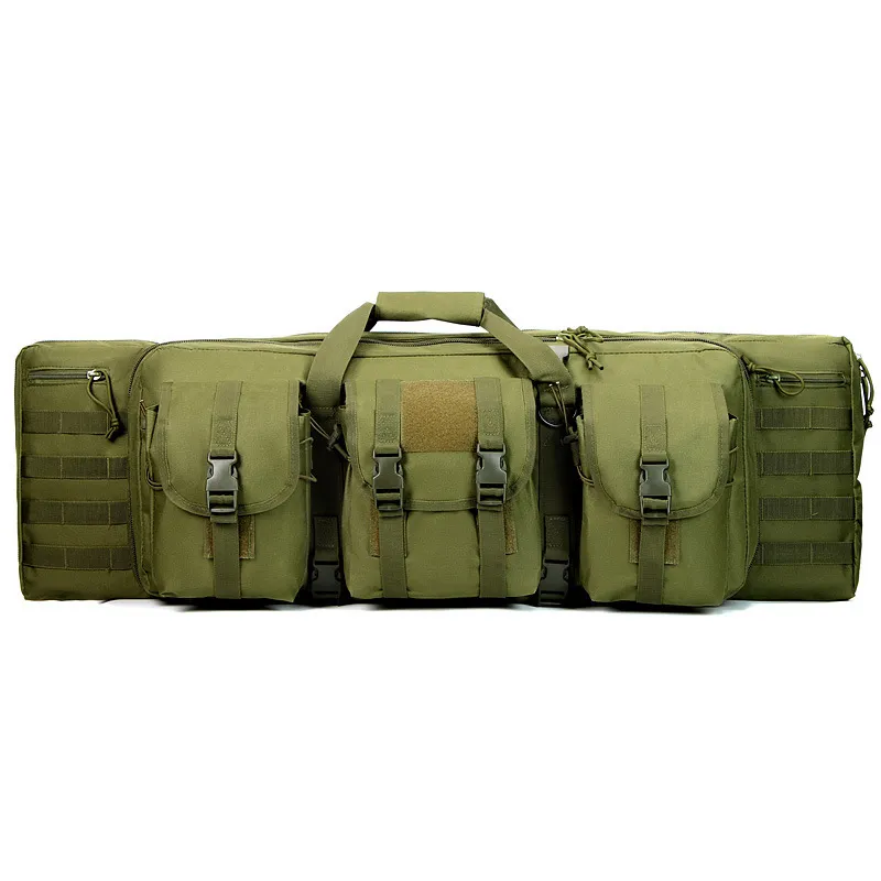 New Camouflage Outdoor Tactical Multifunctional Bag Long Gun Holster Fishing Gear Storage Bag