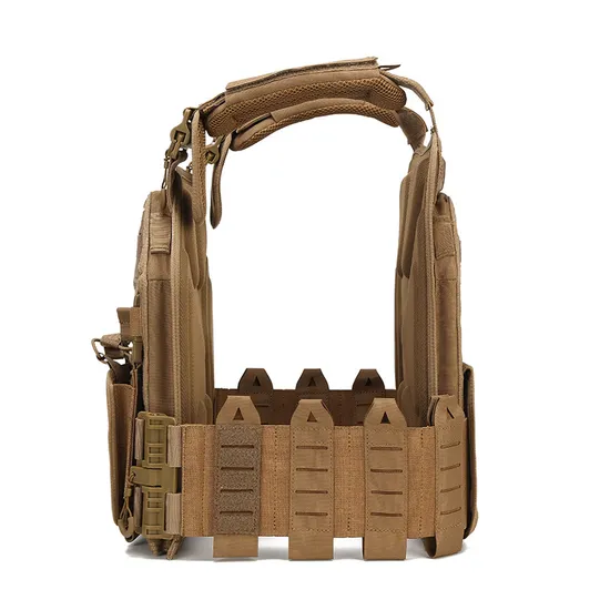 Molle Tactical Vest with Breathable Adjustable Quick Detachable Tactical Vest Bulletproof Suit