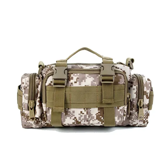 Single Shoulder Camouflage Crossbody Bag Waist Bag Handbag External Hanging Combination Bag