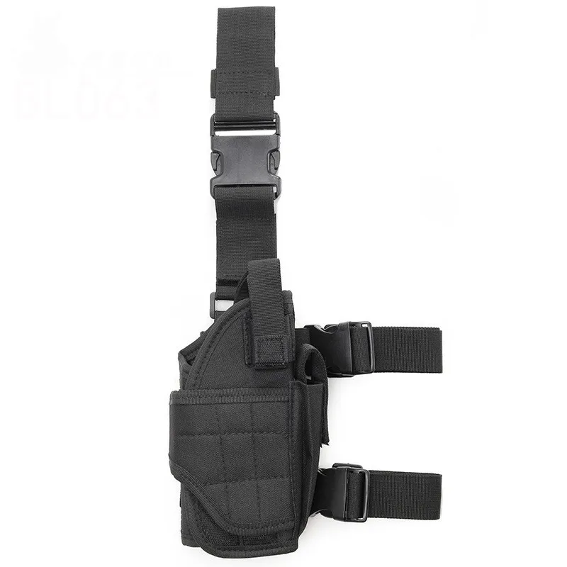 Outdoor Tactical Gun Holster Cp Color Tornado Thigh Sleeve Camouflage Universal Quick Release Sleeve