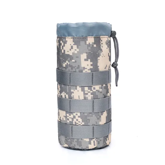 Water Cup Cover Camouflage Tactics Lightweight Molle System Waist Hanging Large Water Bottle Bag