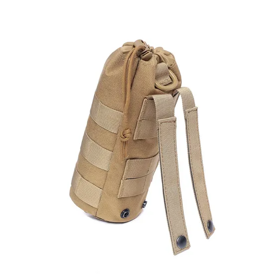 Water Cup Cover Camouflage Tactics Lightweight Molle System Waist Hanging Large Water Bottle Bag