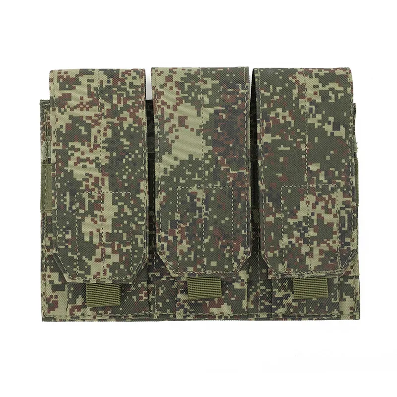 Molle Accessory Bag 556 Tactical Triple Clip Bag Camouflage Tactical Vest Accessory Pack Waist Pack Factory Direct Sales