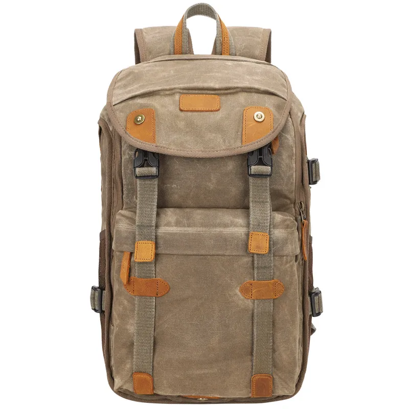 Customized Leisure Shoulder Photography Bag Vintage Waterproof Inner Bag Triangle Stand DSLR Digital Micro Single Camera Bag